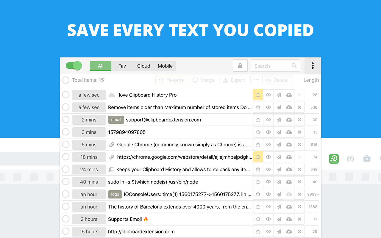 Clipboard Manager and Text Expander - Clipboard History Pro截图3