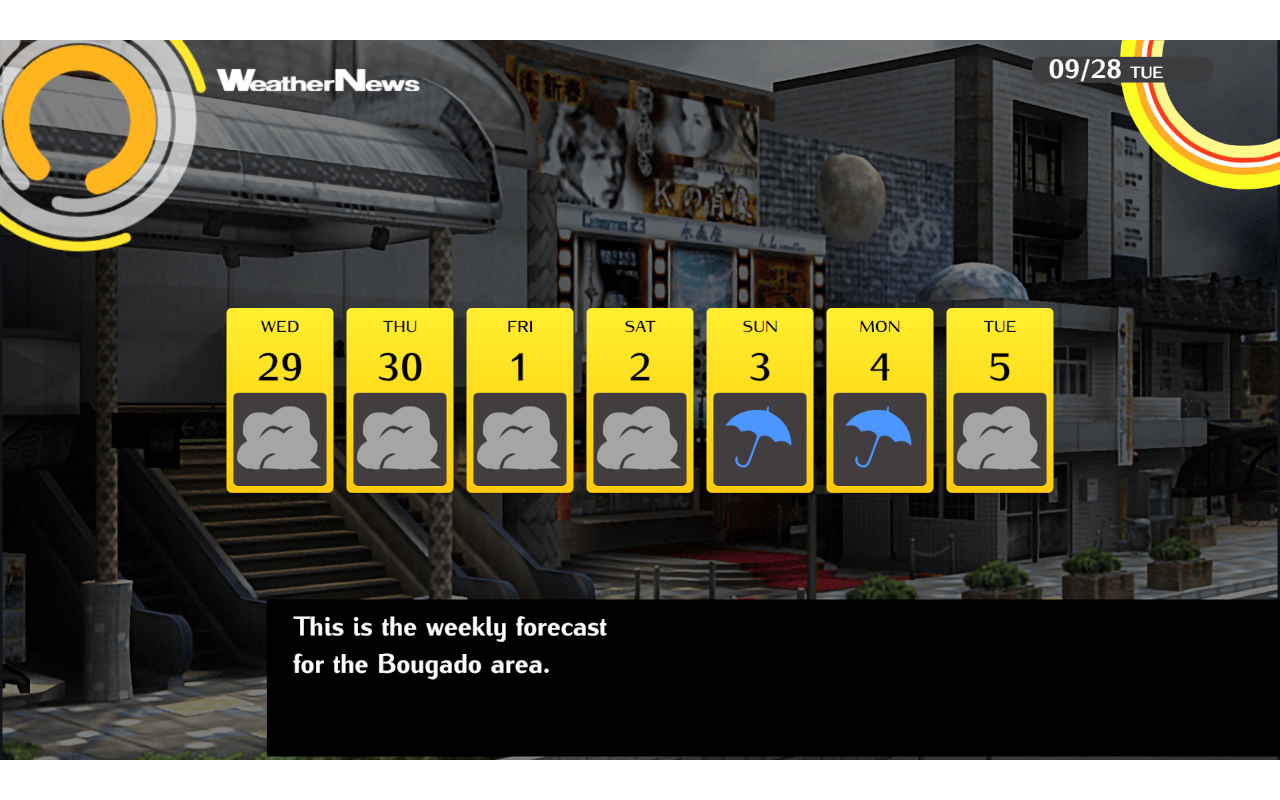 Persona 4 - Weather News截图1