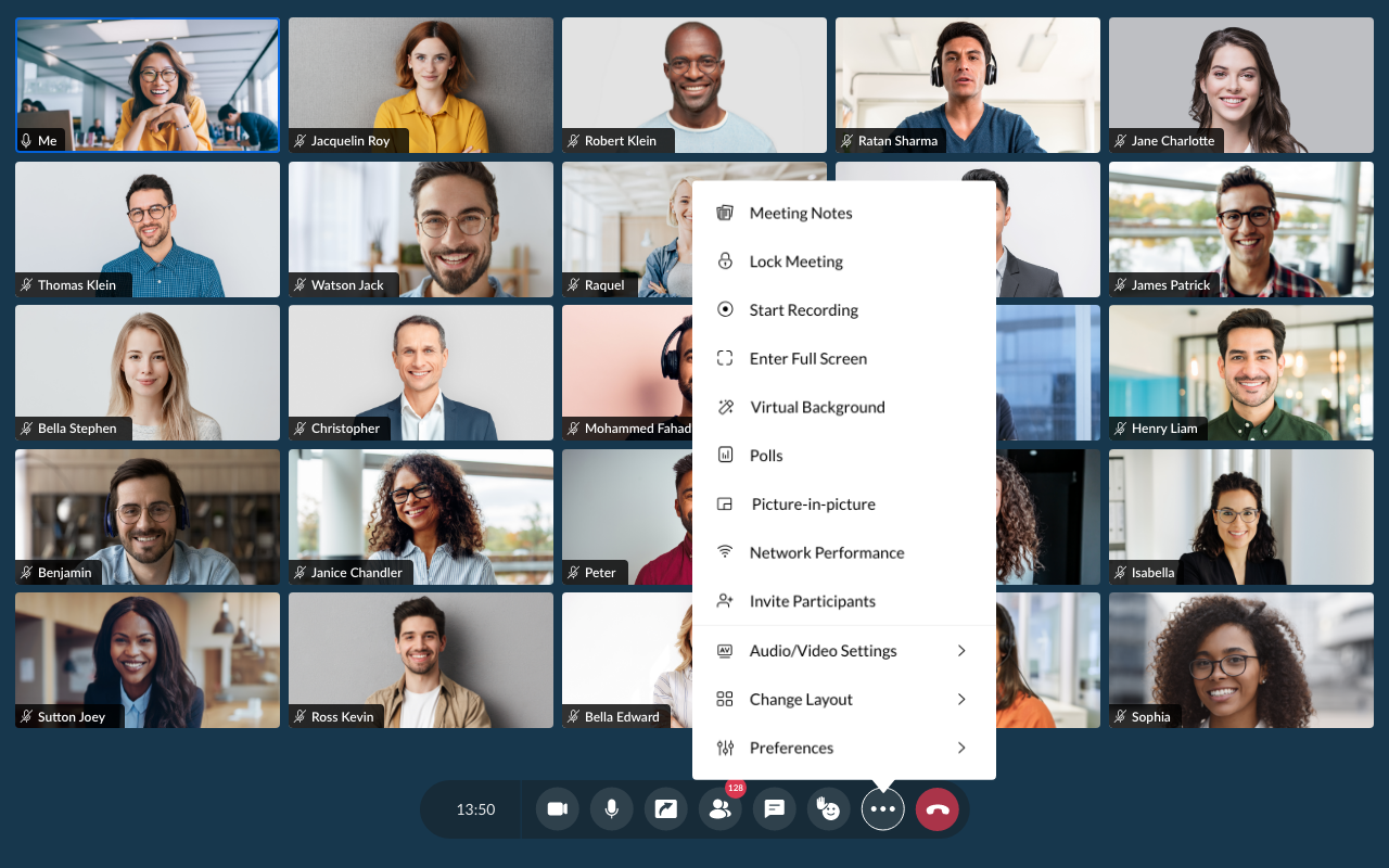 Zoho Meeting截图5
