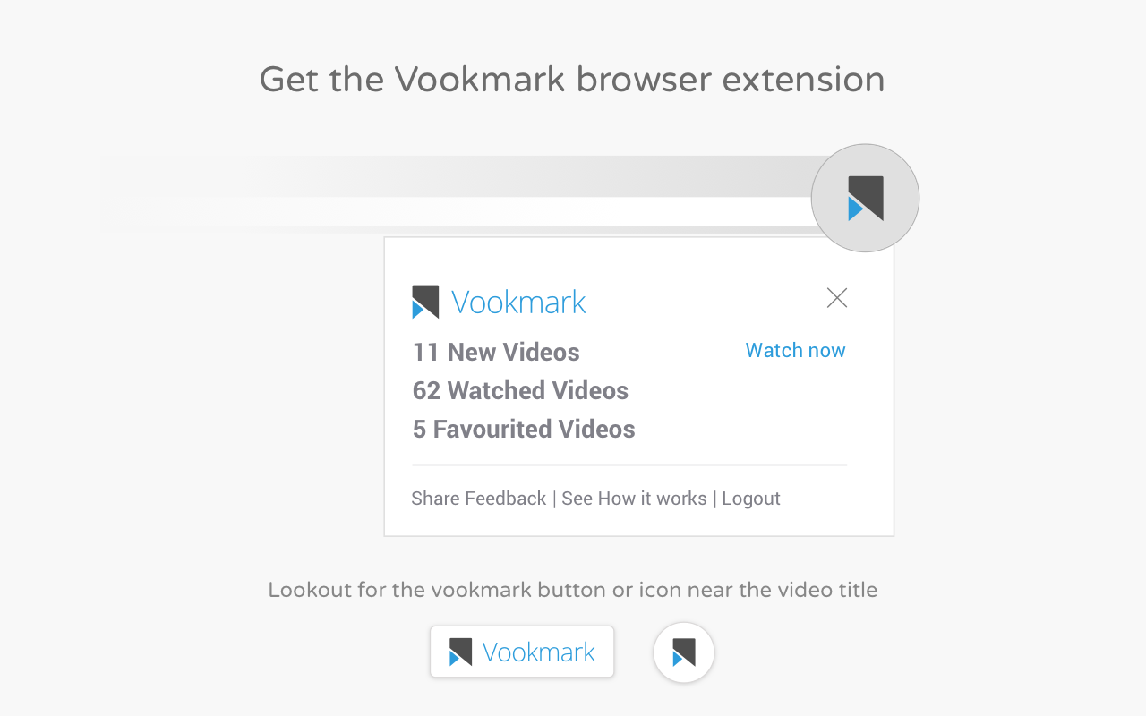 Vookmark - Easy video bookmarking截图3