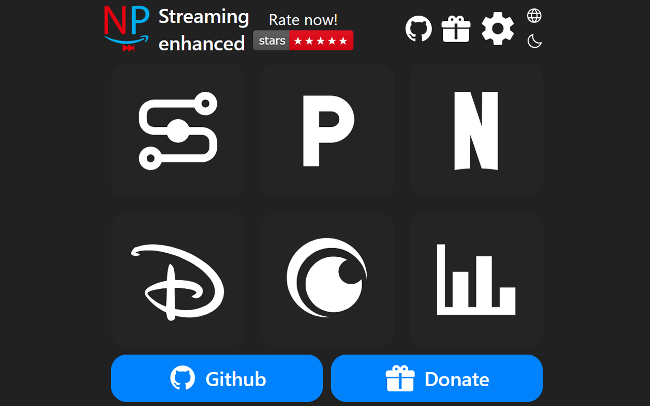 Streaming enhanced Netflix Disney Prime Video截图2