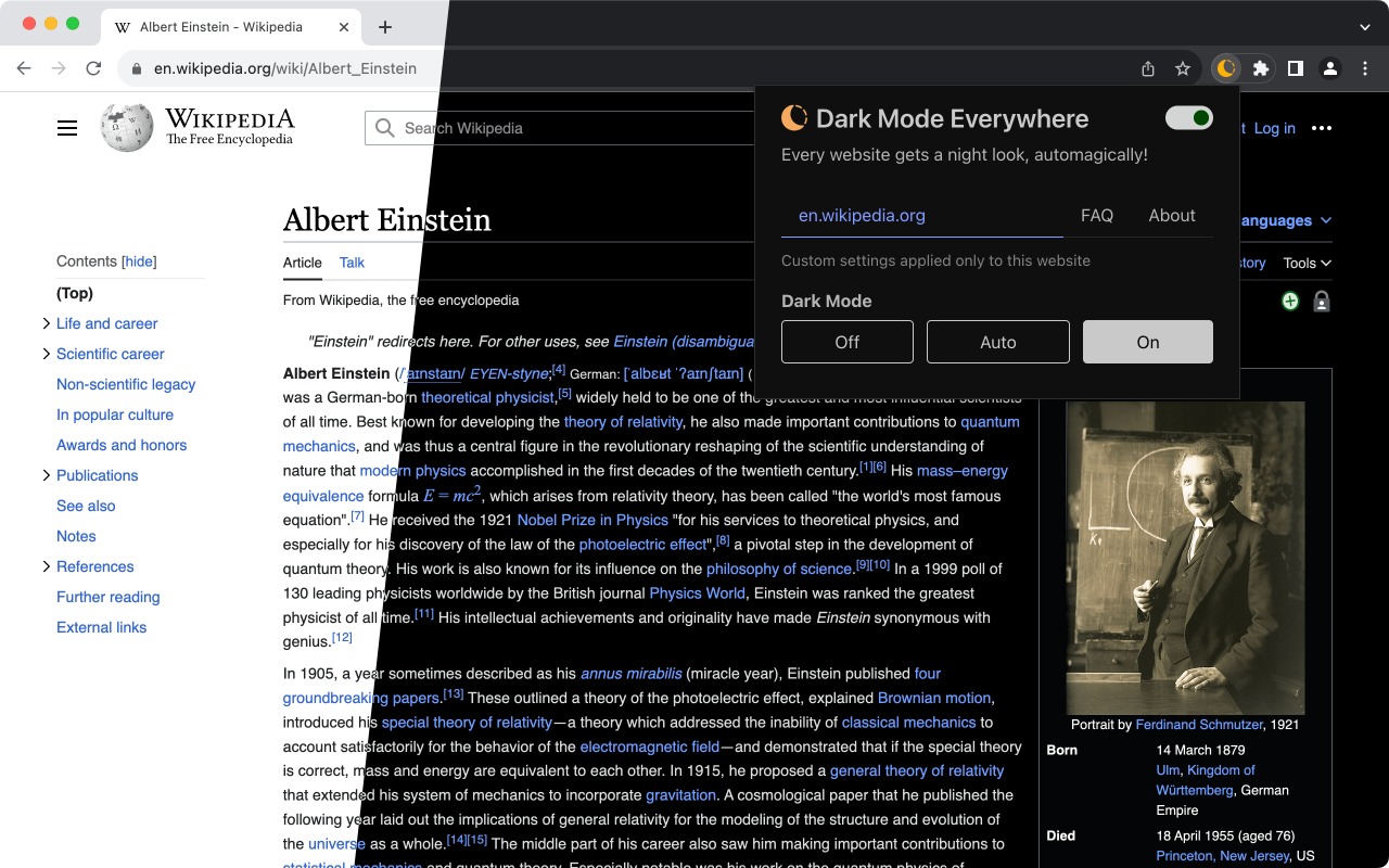 Dark Mode Everywhere截图1