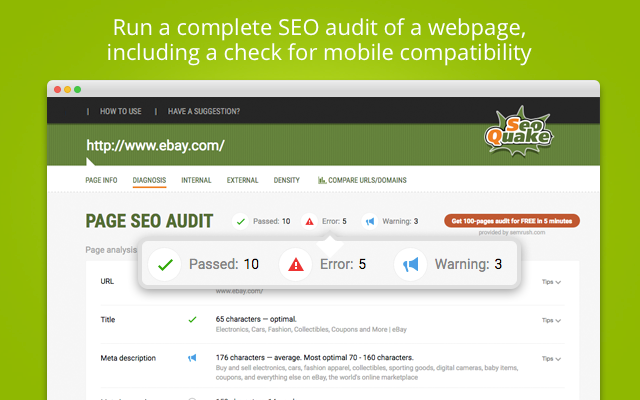 SEOquake截图2