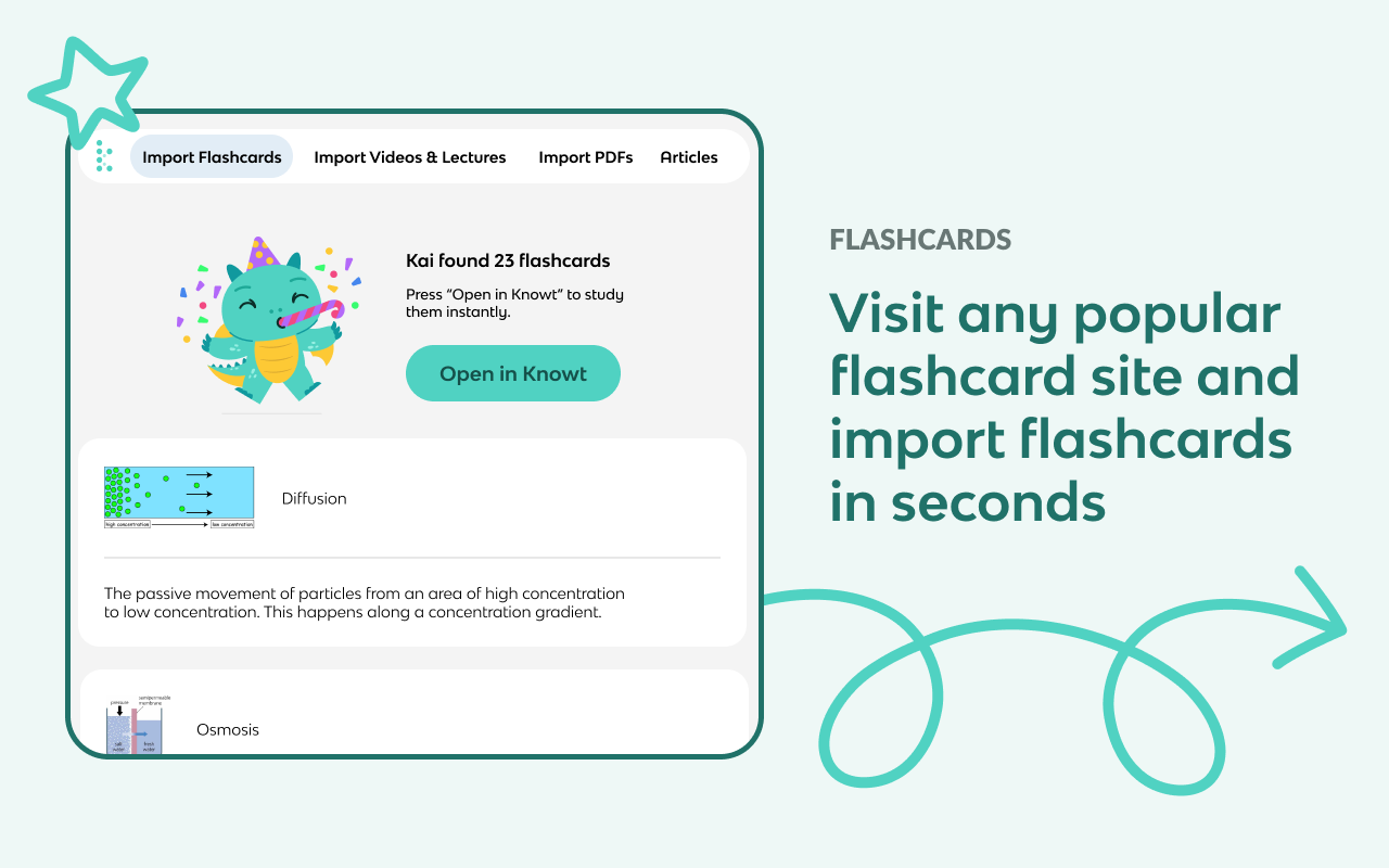 Knowt: Quizlet Import, AI Notes & Flashcards截图3