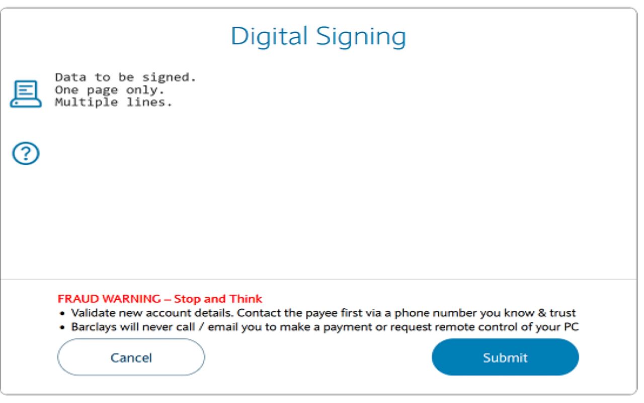Gemalto Web Signer for Barclays截图1