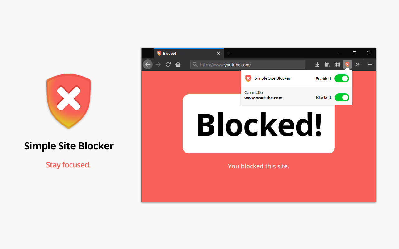 Simple Site Blocker截图1