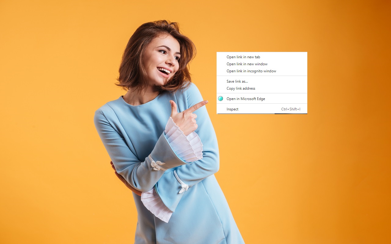 Open in Microsoft Edge截图1