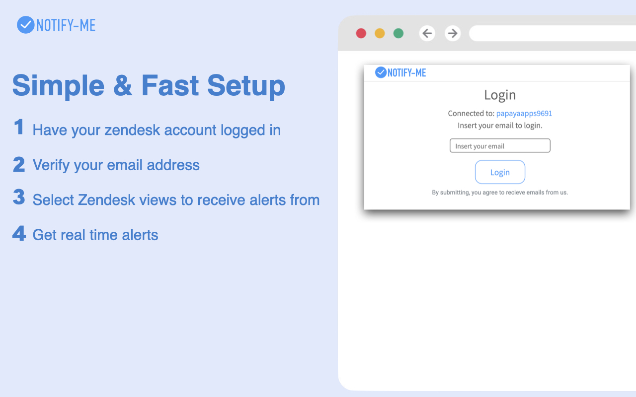 Notify-Me for Zendesk截图1
