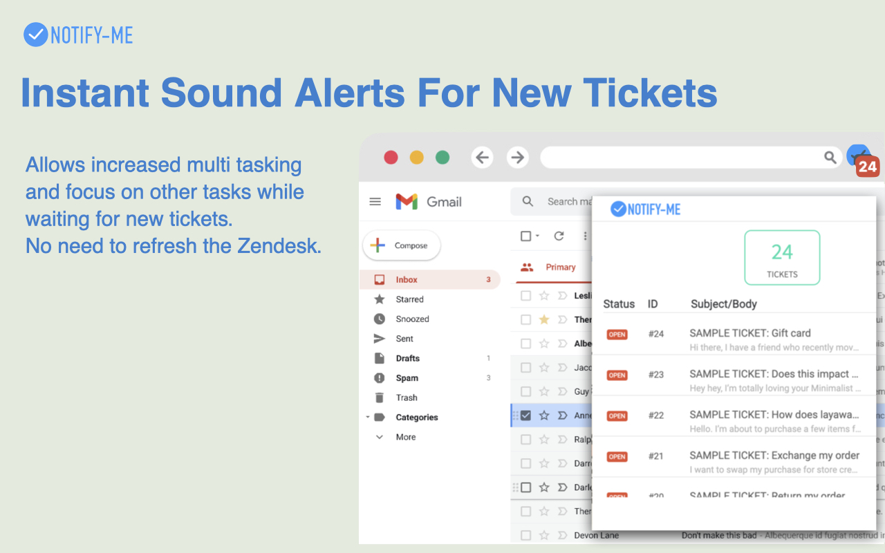 Notify-Me for Zendesk截图3
