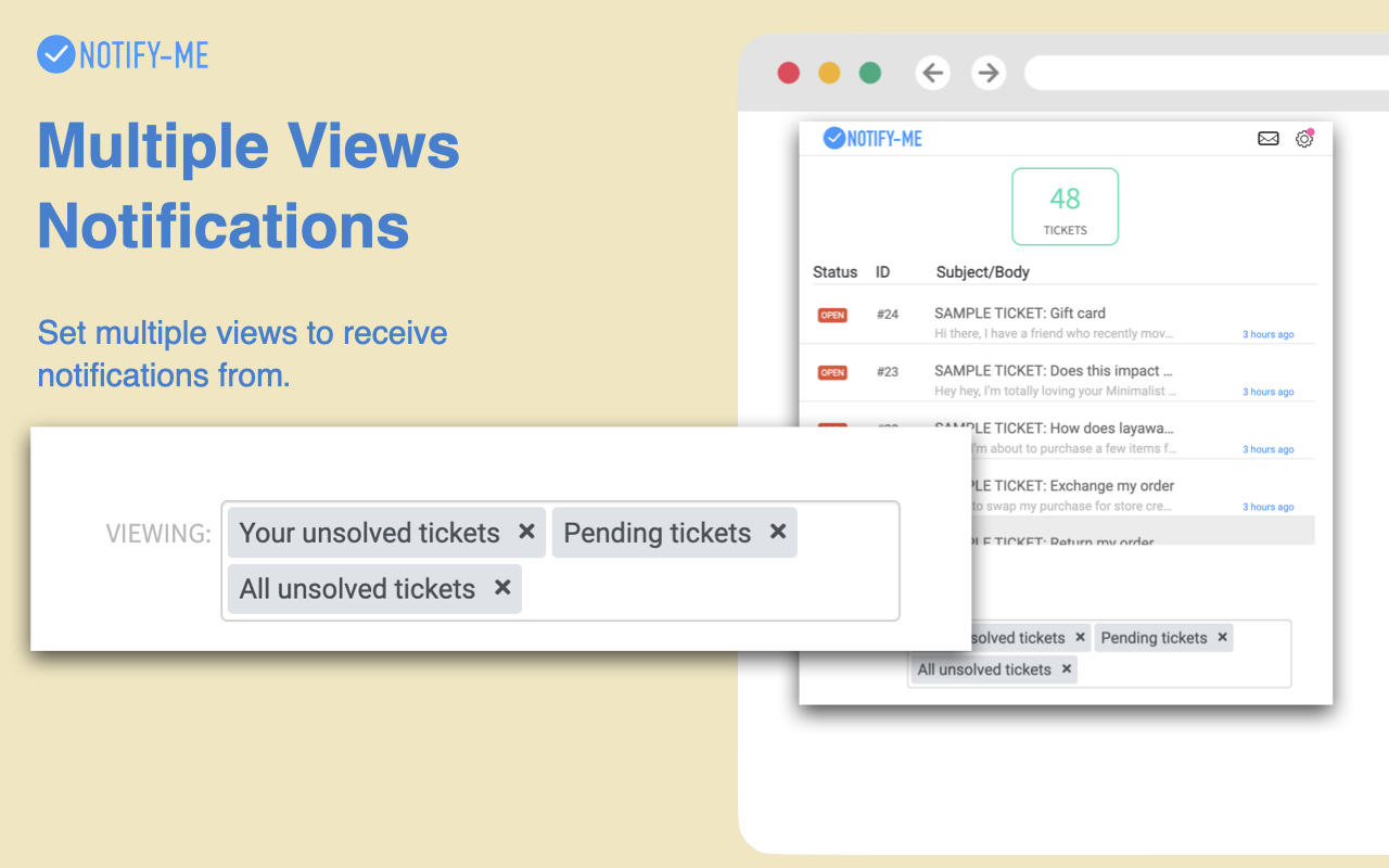 Notify-Me for Zendesk截图4