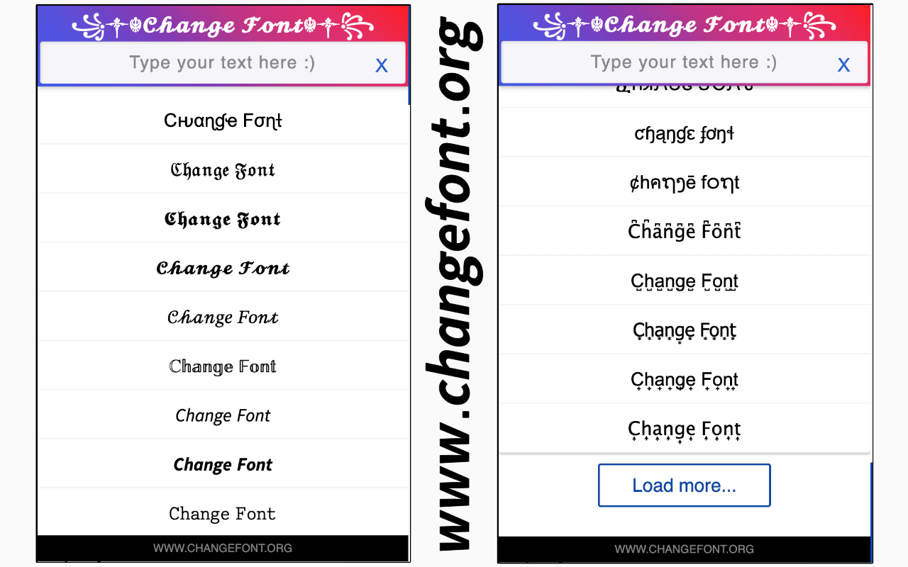 Change Font截图1