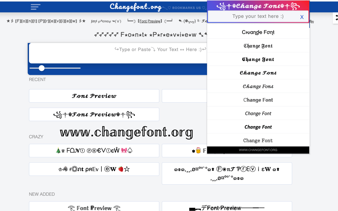 Change Font截图2