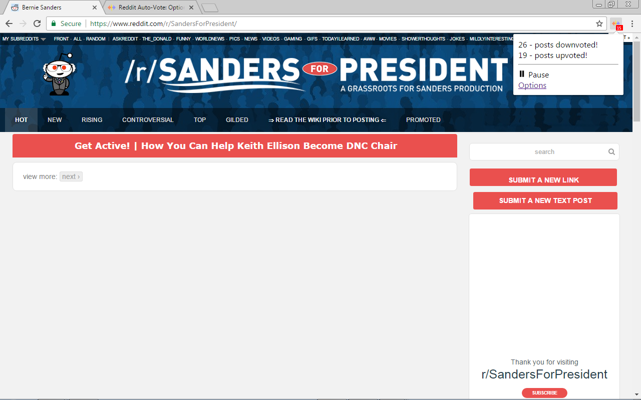 Reddit Auto-Voter截图1