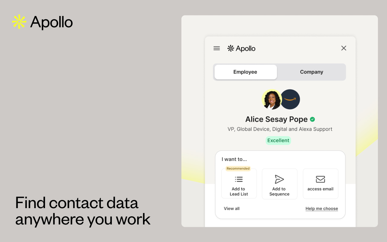 Apollo.io: Free B2B Phone Number & Email Finder截图3