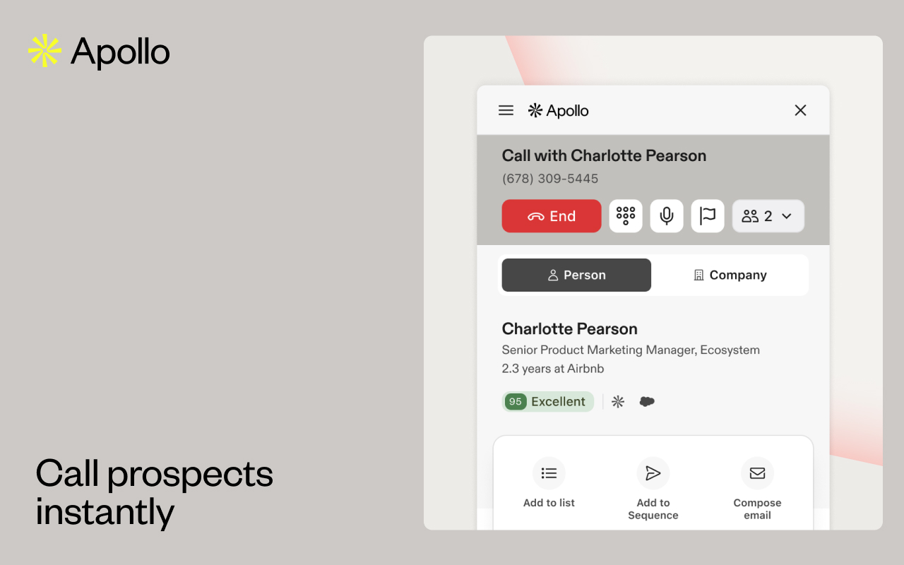 Apollo.io: Free B2B Phone Number & Email Finder截图5