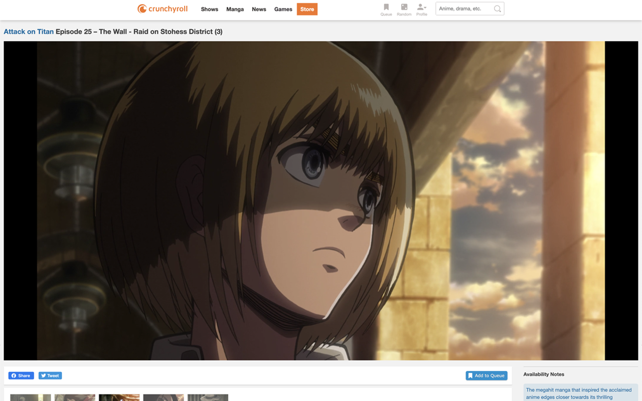 Better CrunchyRoll Theater Mode截图1