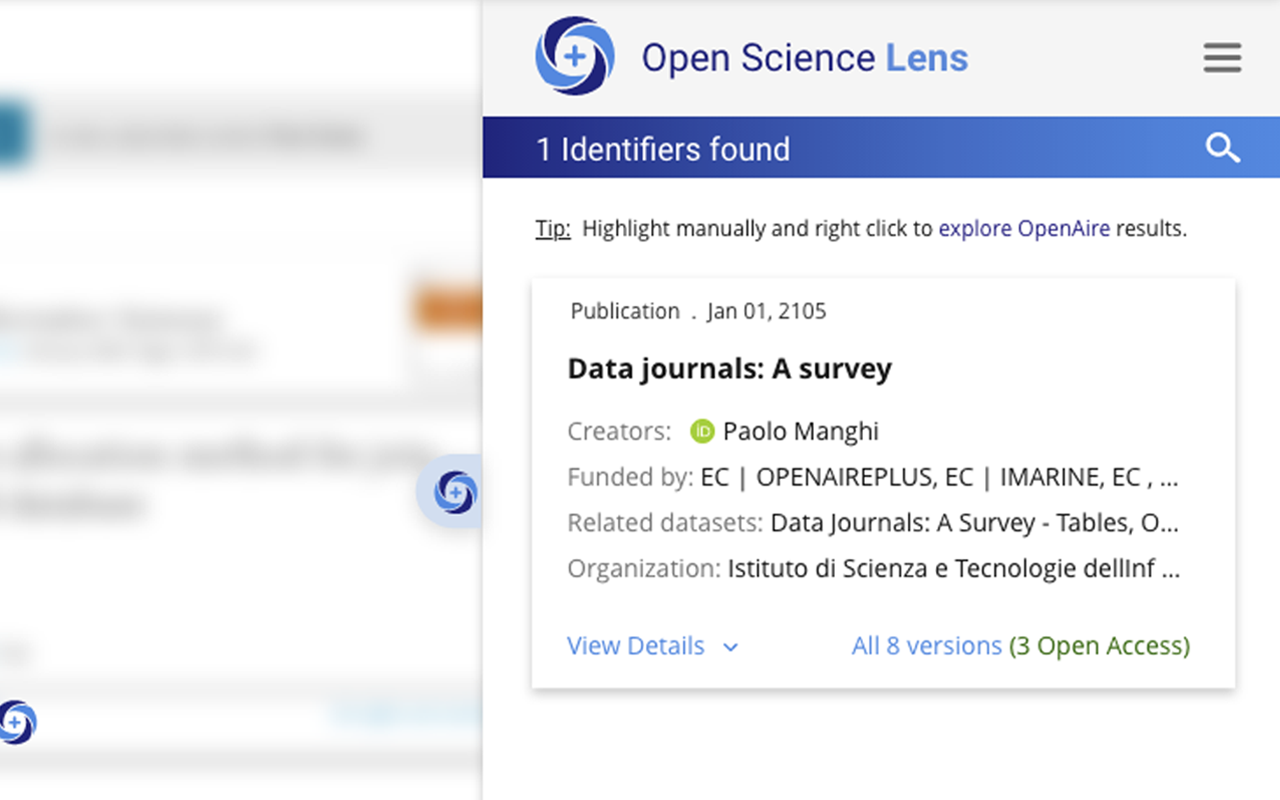 Open Science Lens截图3