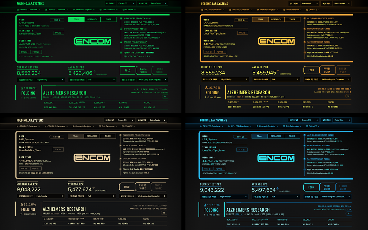 FOLDING AT HOME IN THE DARK截图1