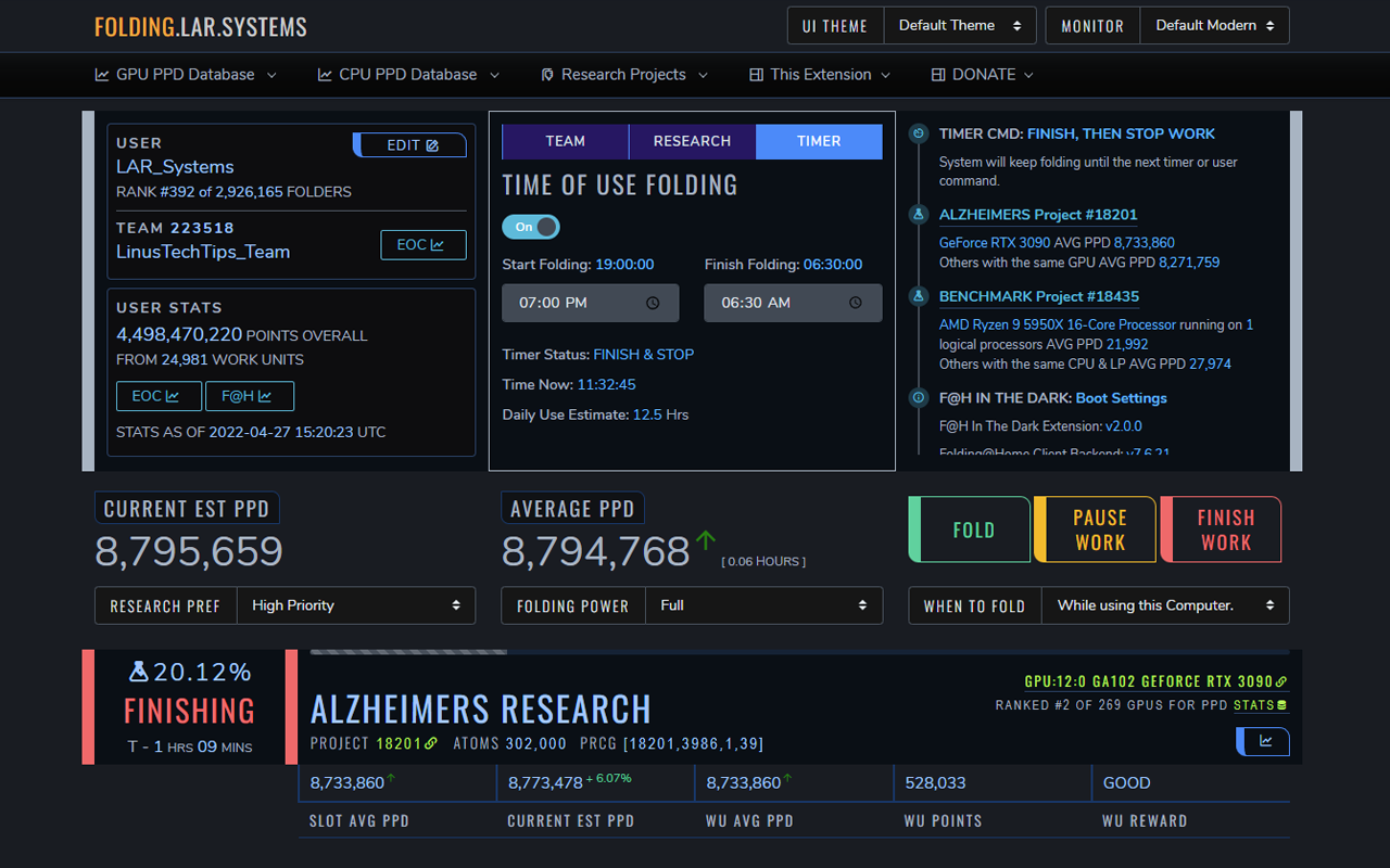 FOLDING AT HOME IN THE DARK截图3