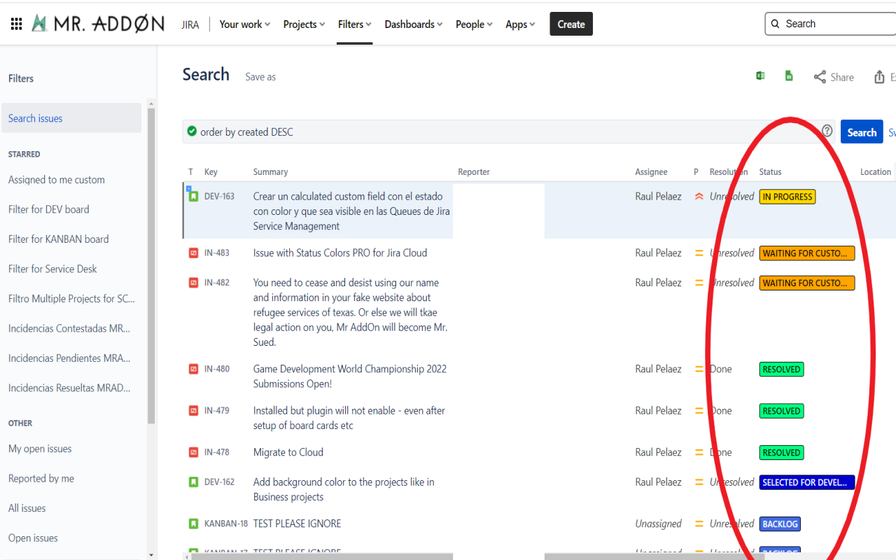 New Status Colors PRO for JIRA Cloud截图4