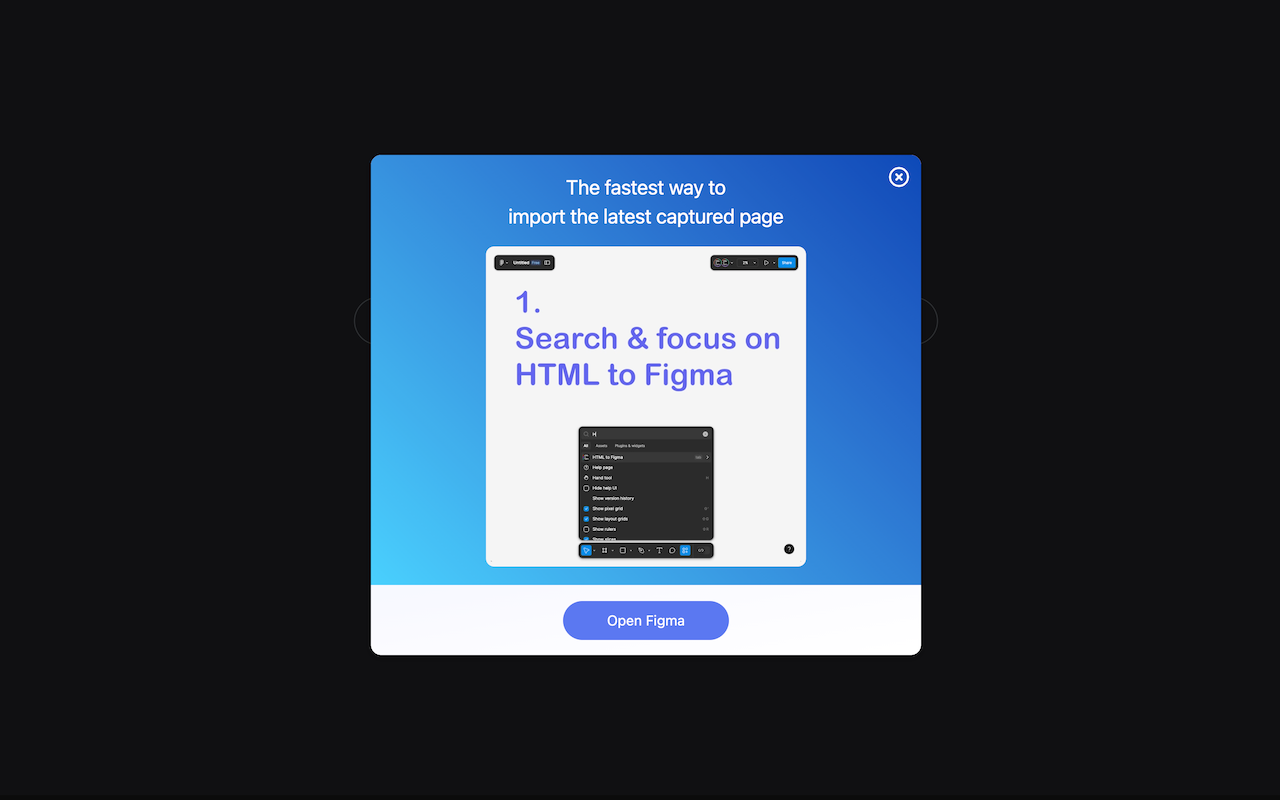 Refore HTML to Figma (Pixel-Perfect Web to Figma Design)截图1