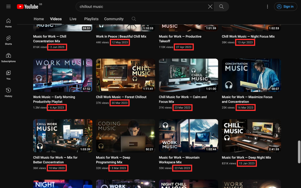 Show YouTube Video Upload Date截图4