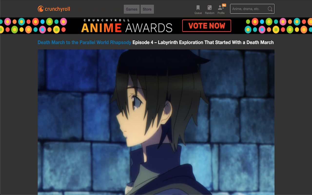 Crunchyroll Dark Mode + UI Upgrade截图3