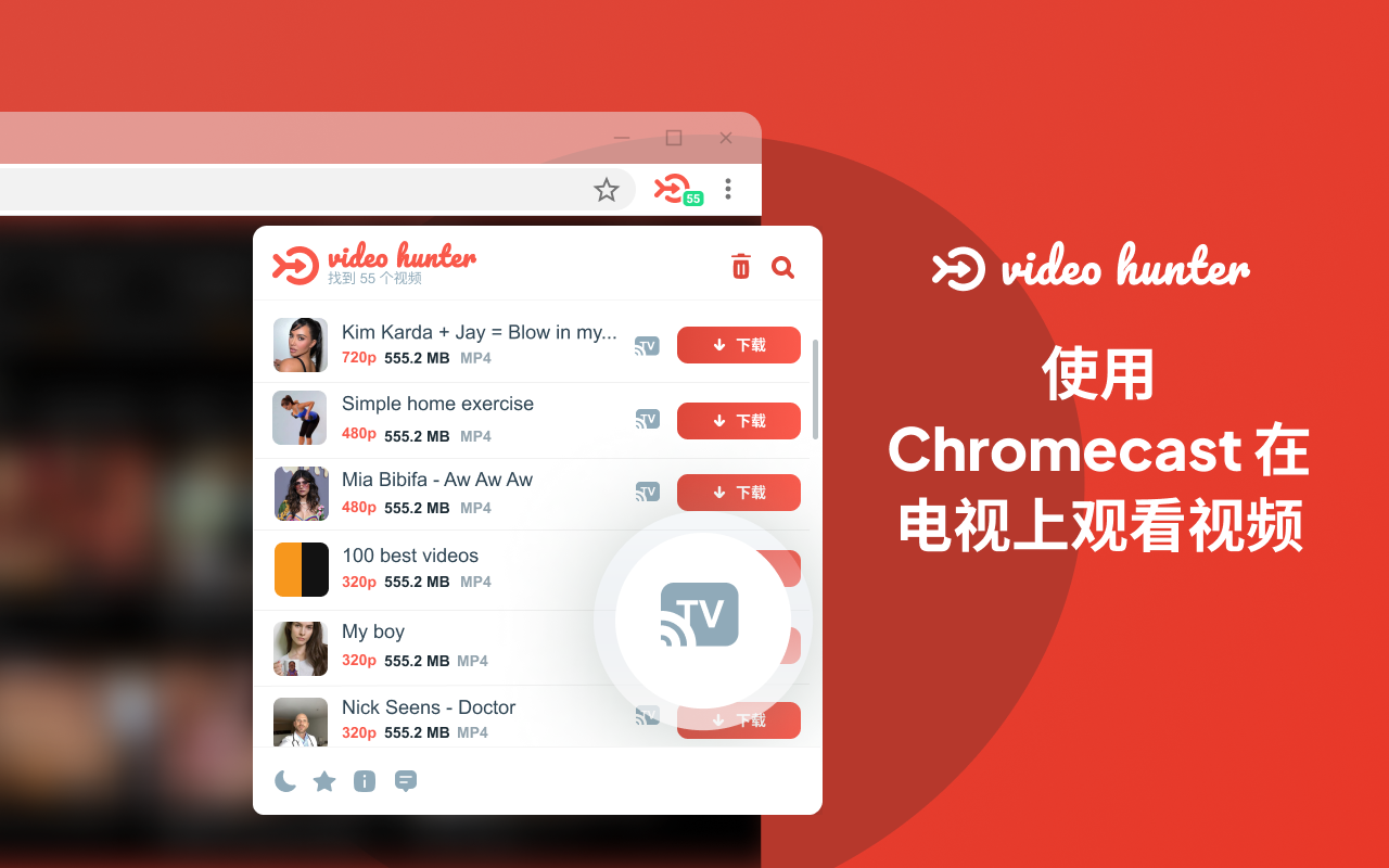 Video Hunter Downloader – 视频下载器截图2