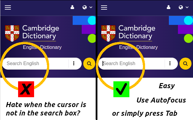 Search Box Focus截图1