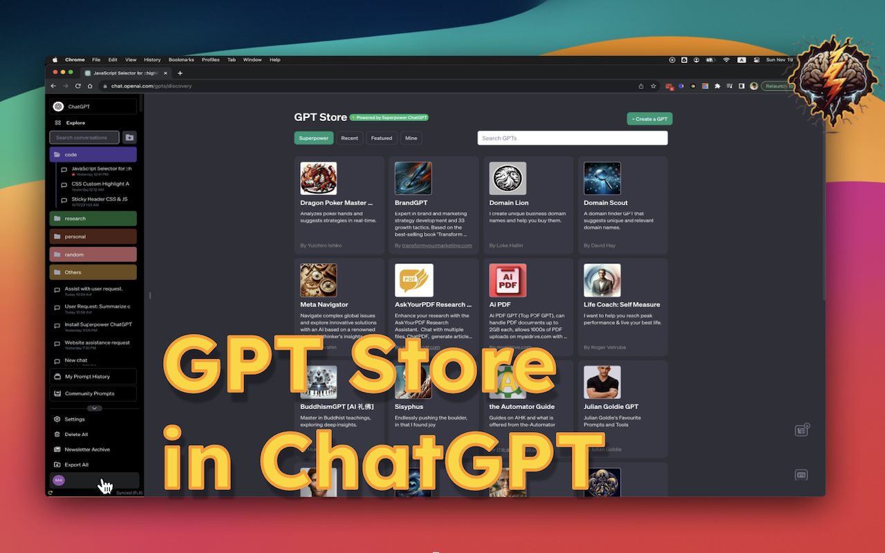 Superpower ChatGPT截图3