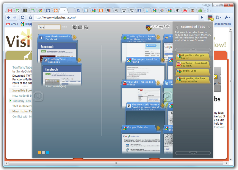 TooManyTabs for Chrome截图1