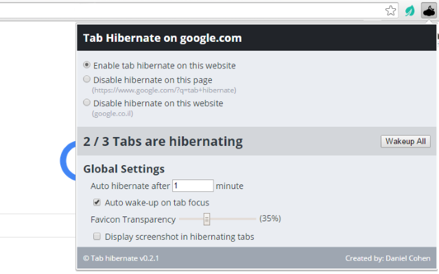 Tab Hibernate截图2
