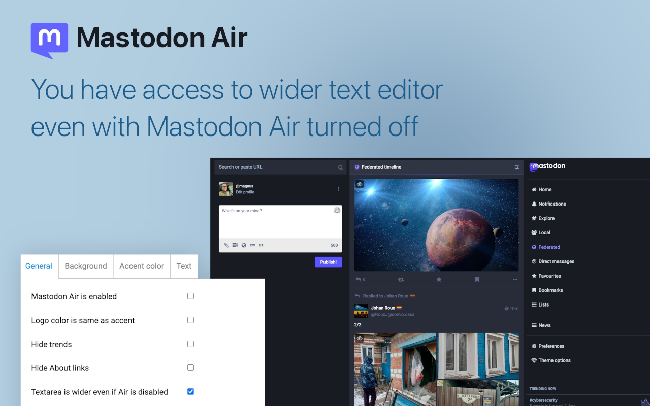 Mastodon Air截图2