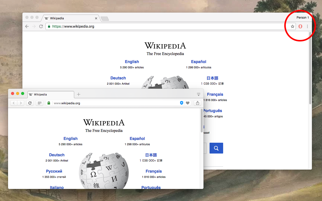 Open in Opera Browser截图1