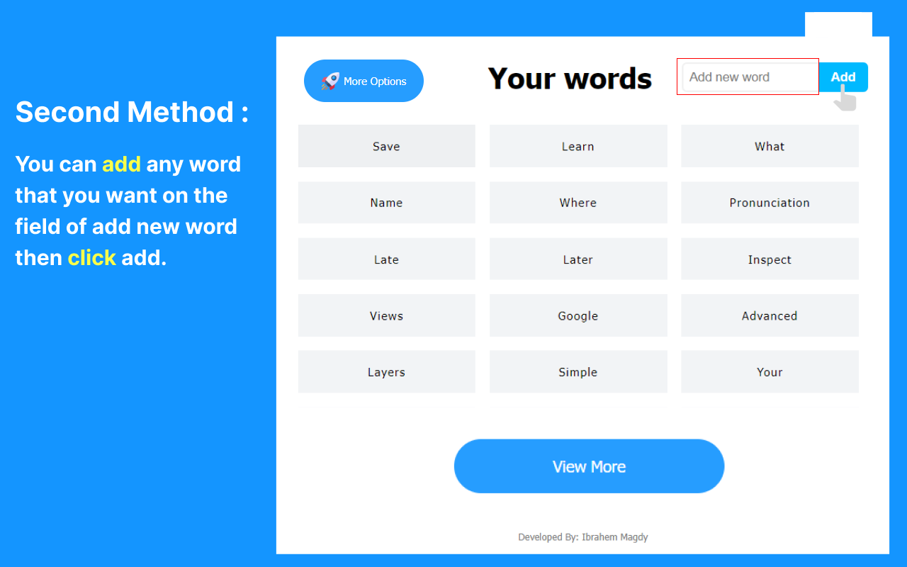 myVocabs: Save Words and Expand Your Vocabulary Effortlessly截图1