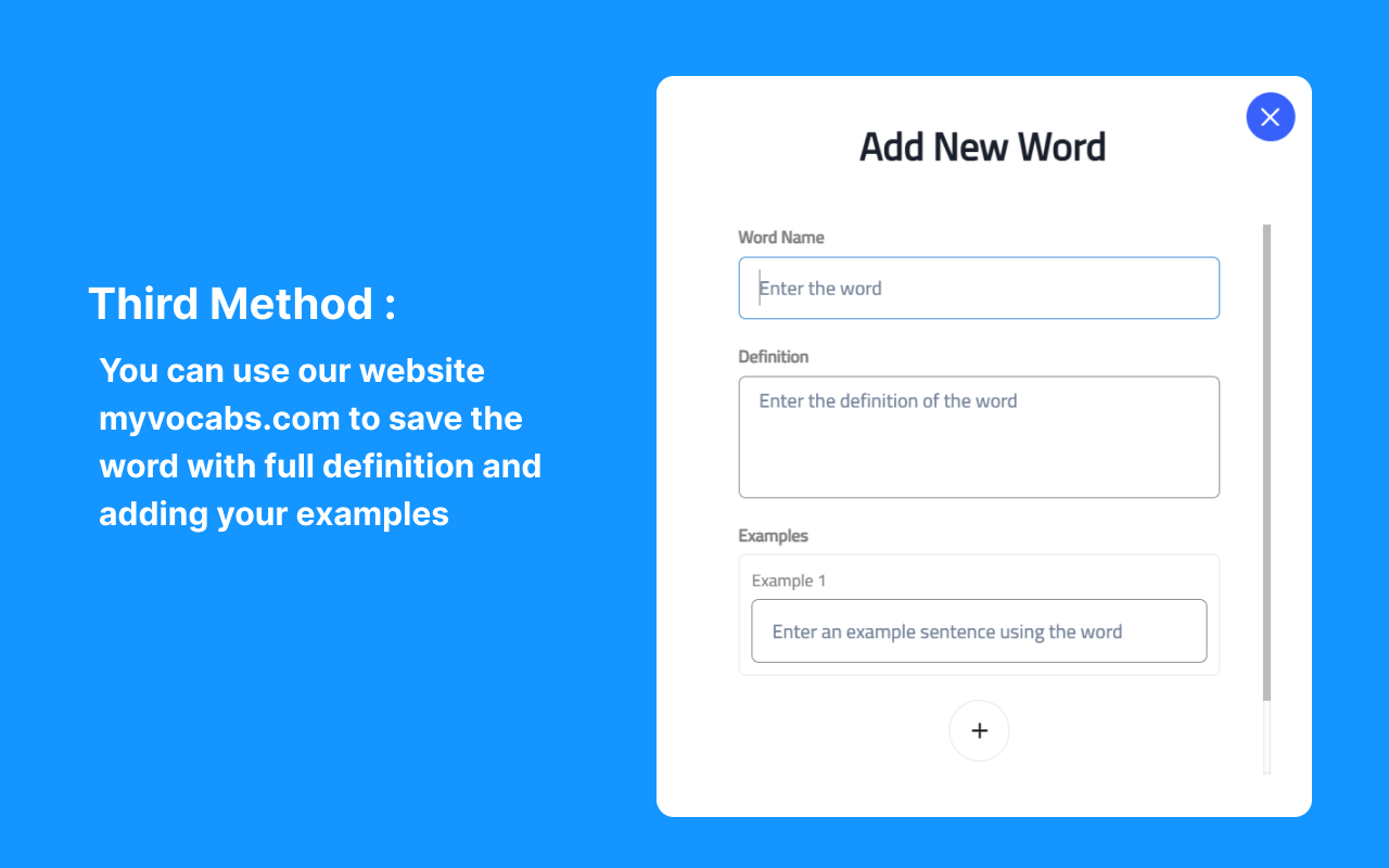 myVocabs: Save Words and Expand Your Vocabulary Effortlessly截图2