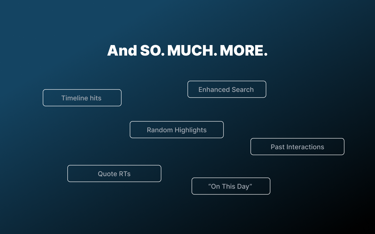 Tweet Hunter X: Sidebar for X截图1
