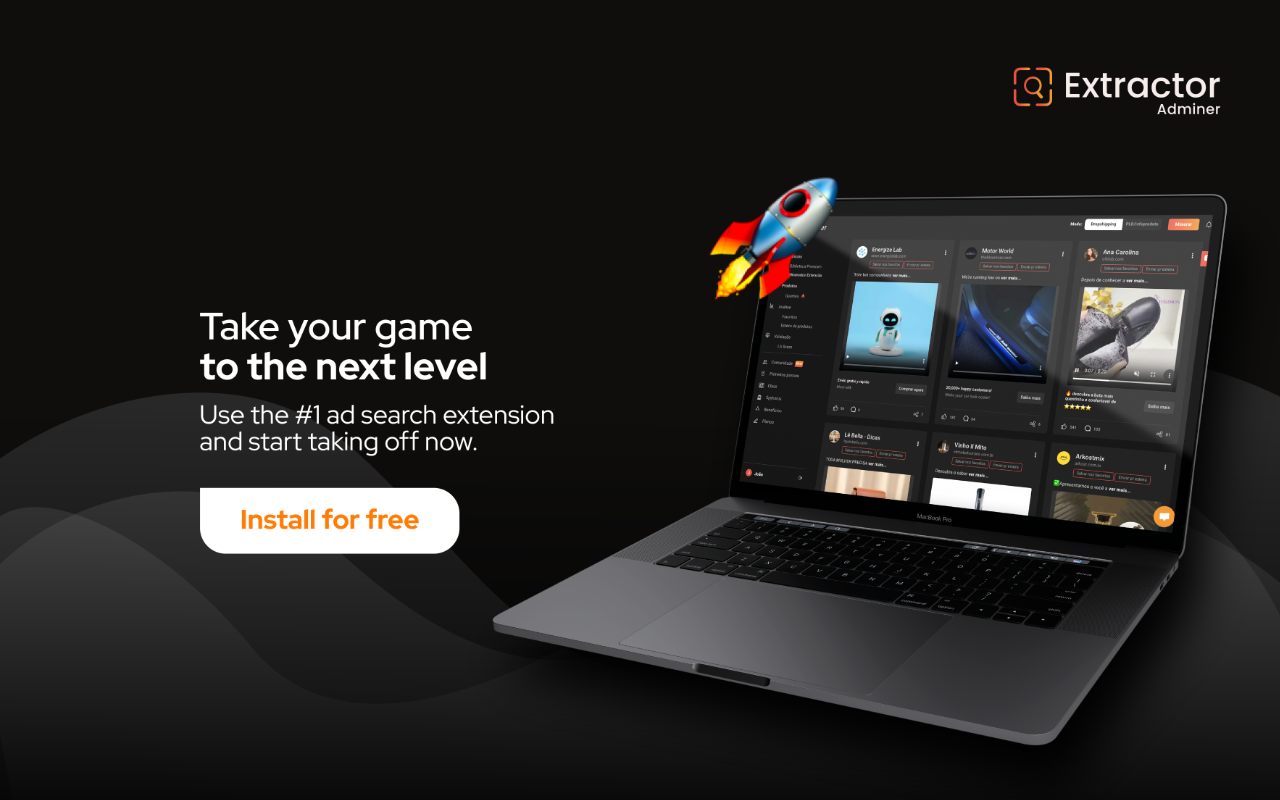 Adminer - Capturar anúncios e produtos grátis截图2
