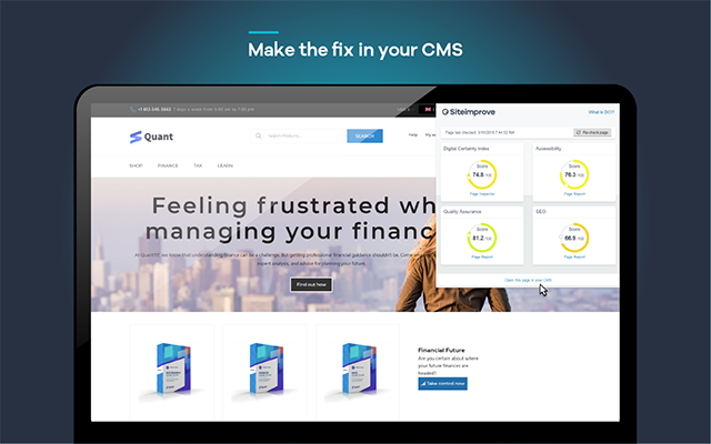 Siteimprove Browser Extension截图4