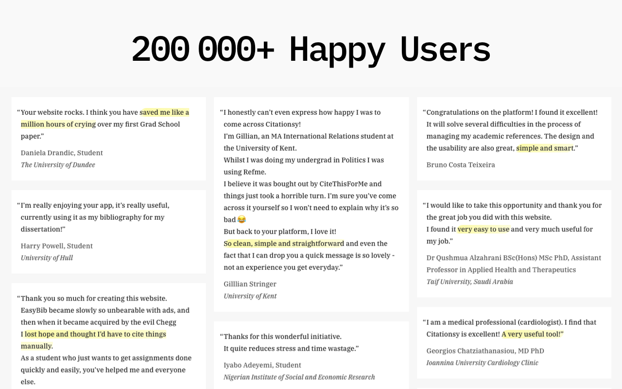 Citationsy - Cite Websites and Papers截图2