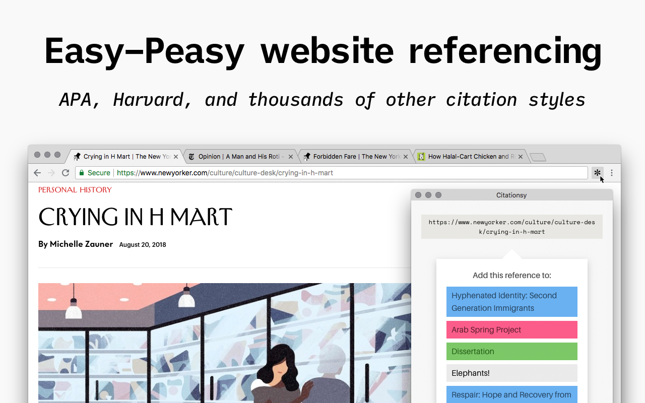 Citationsy - Cite Websites and Papers截图3