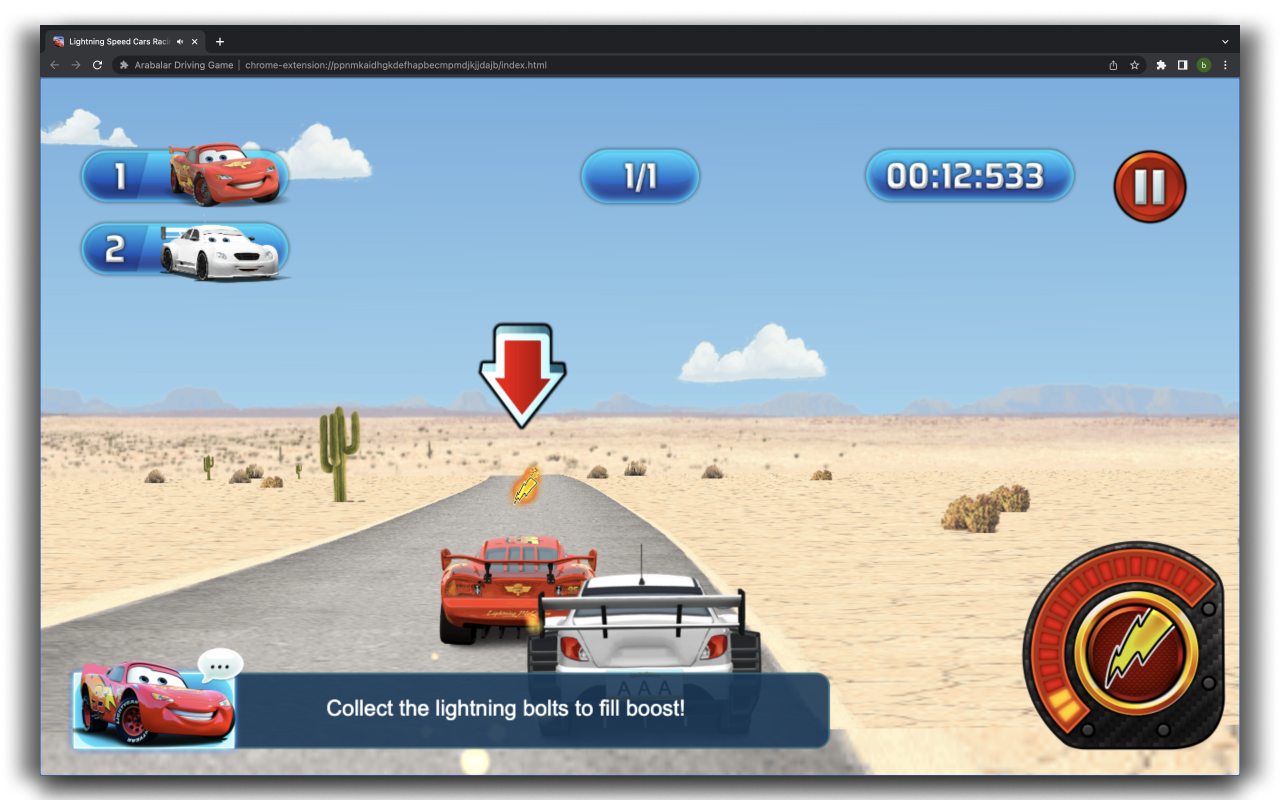Cars Lightning Speed Unblocked Game截图2