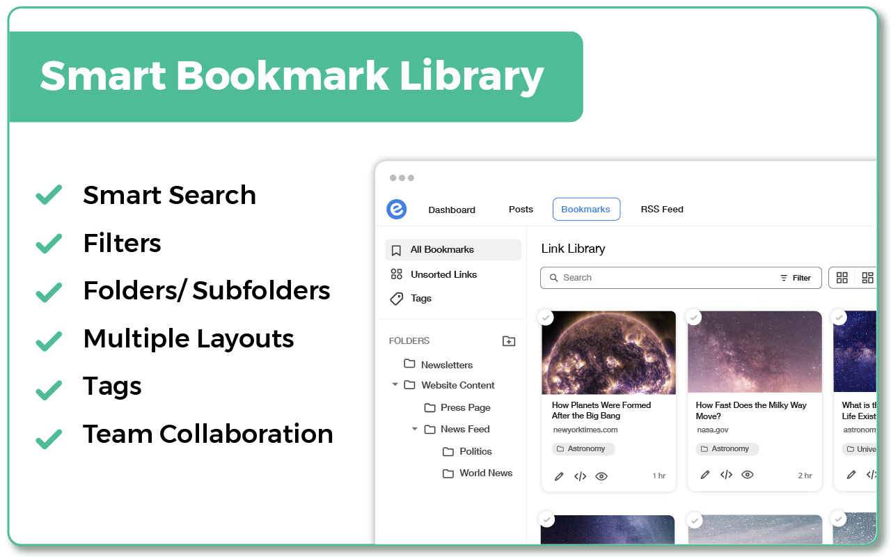 Elink - Bookmark Manager截图1