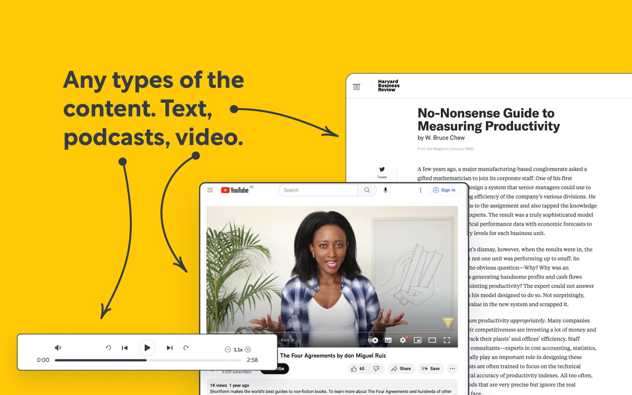 Shortform: Summary of Web + YouTube / ChatGPT截图4