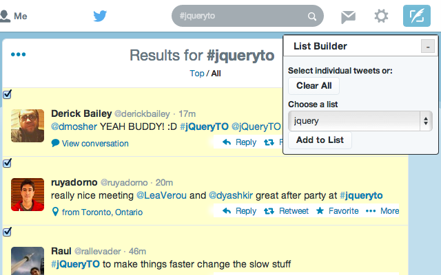List Builder for Twitter截图1