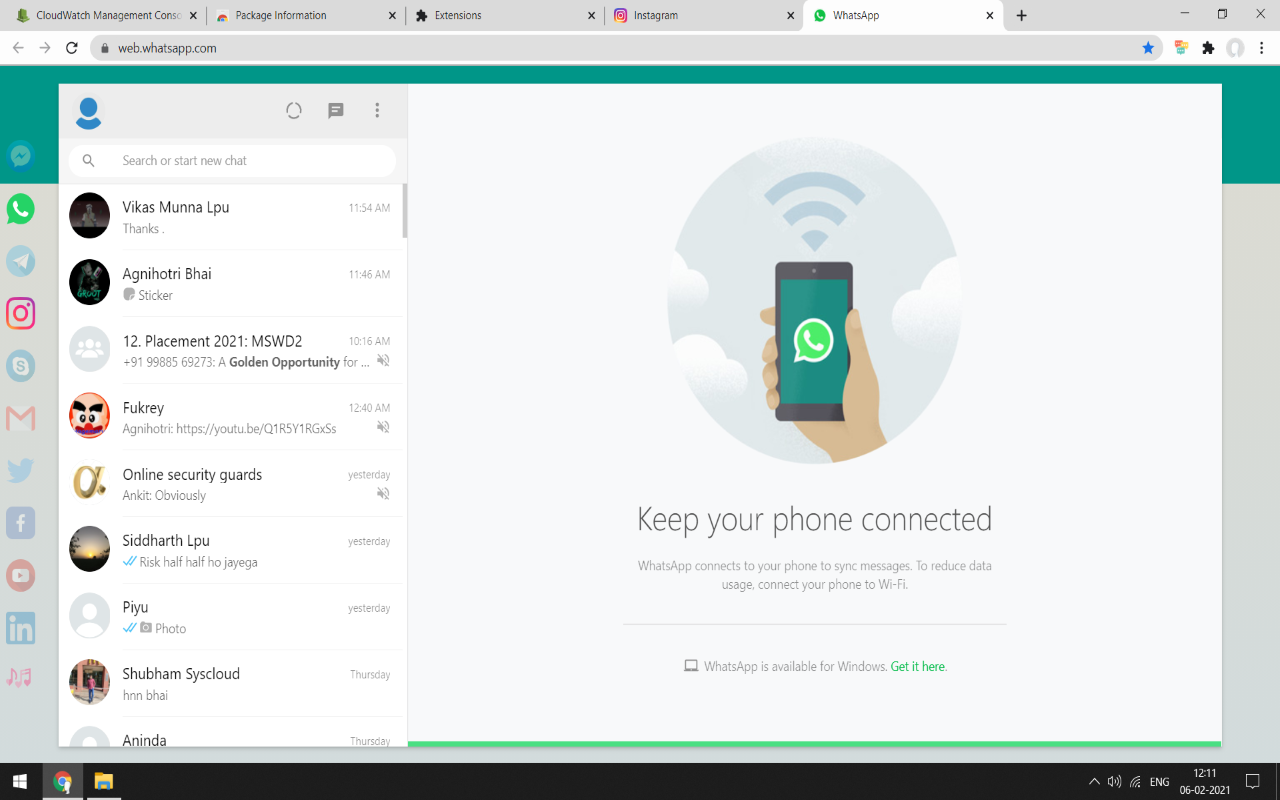 Multi Messenger WhatsApp GMail Insta截图2
