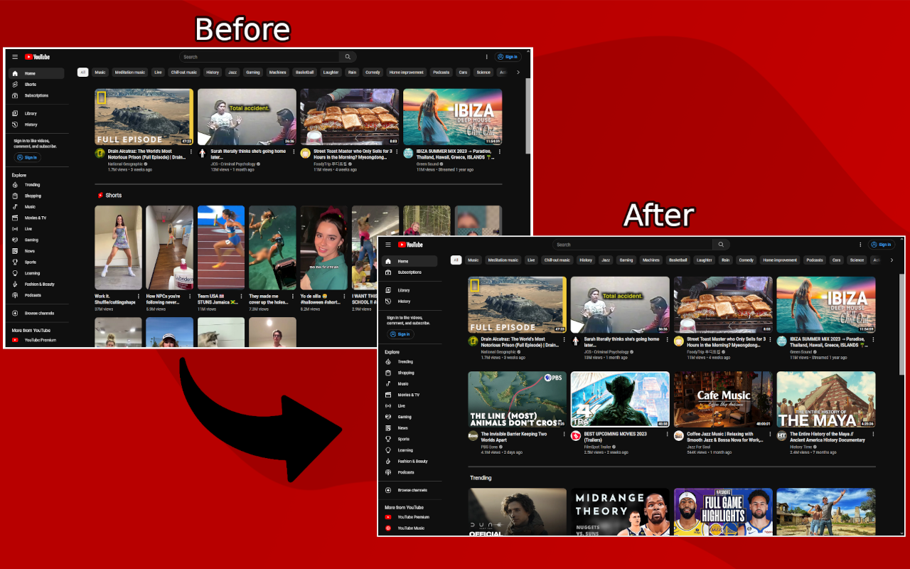 Hide shorts for Youtube™截图1