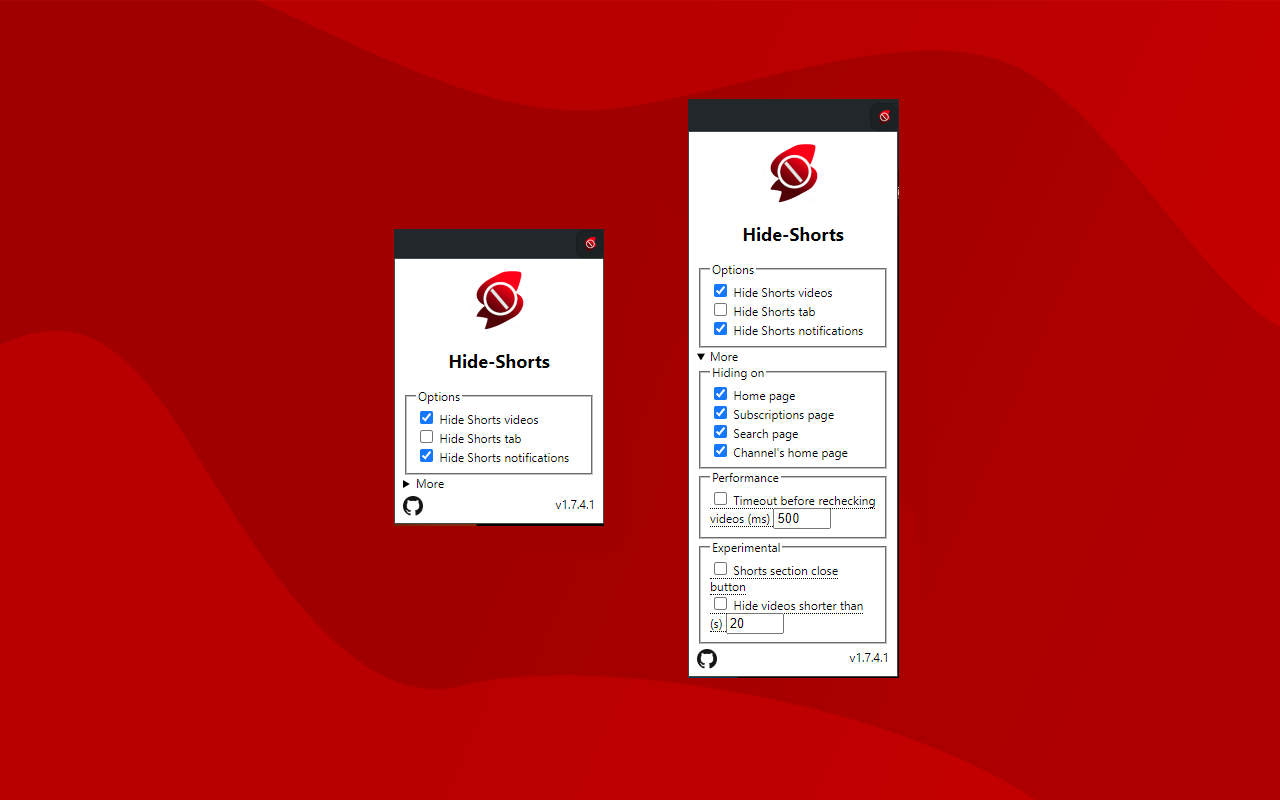 Hide shorts for Youtube™截图2
