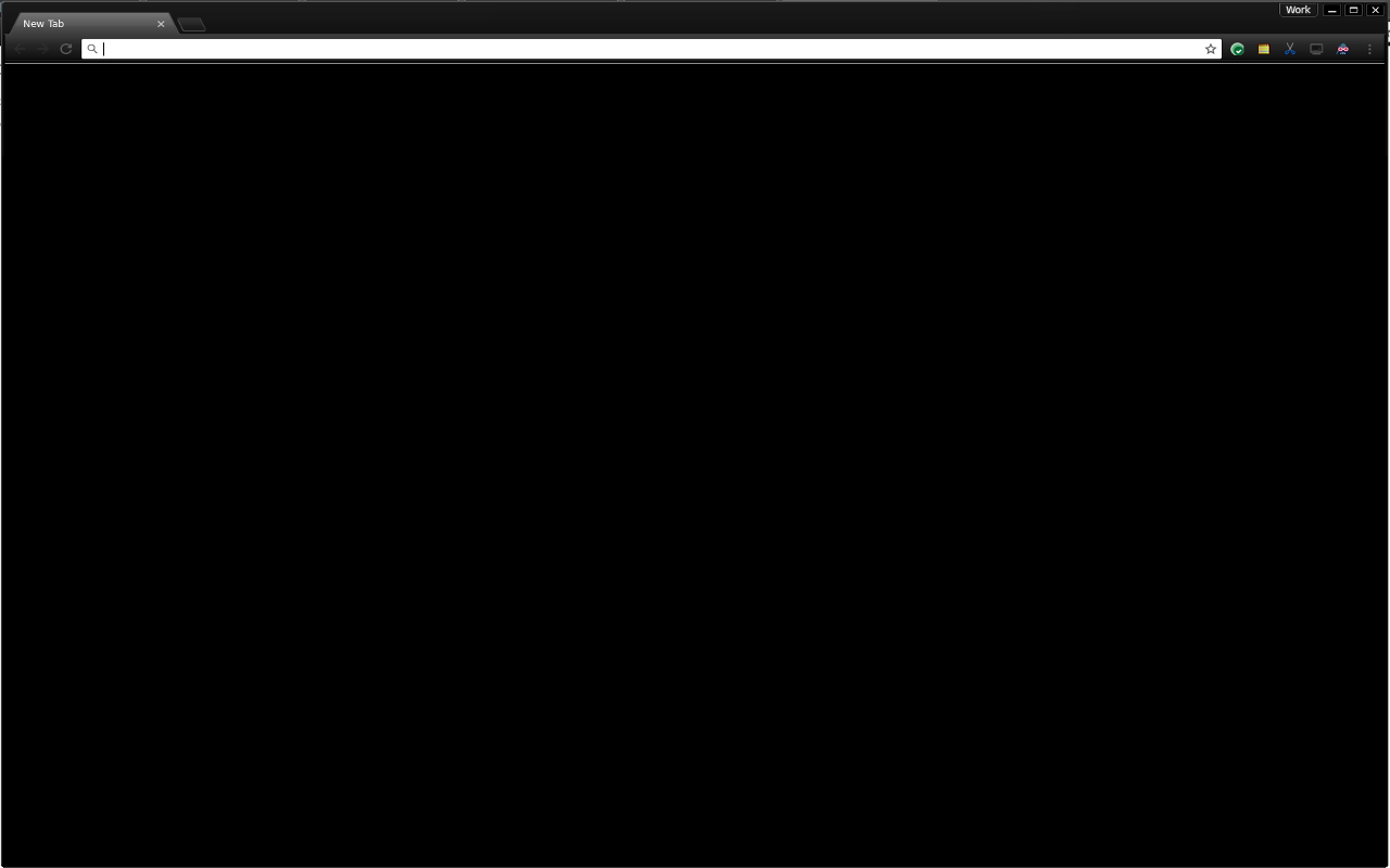 Black New Tab Page截图1