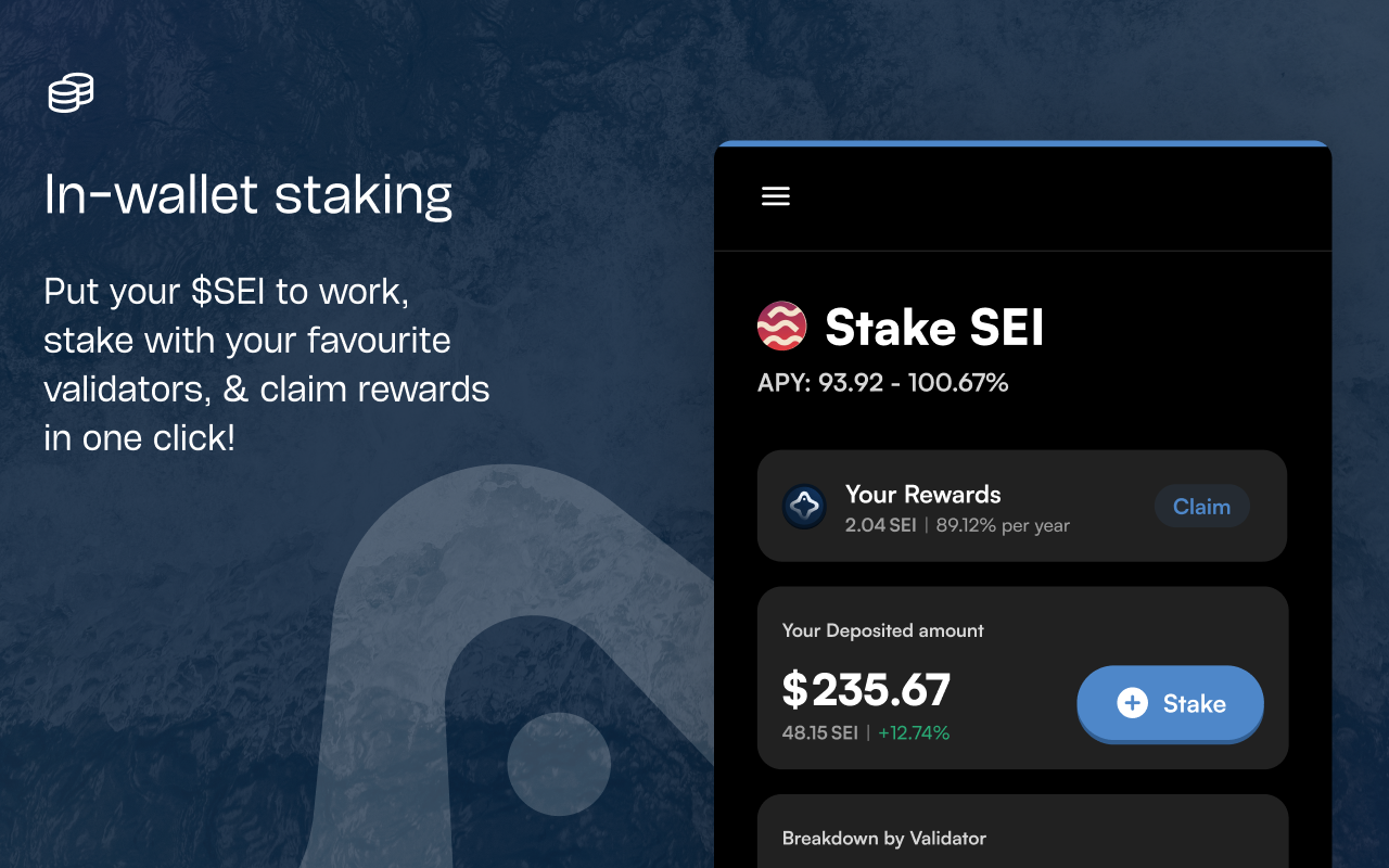 Compass Wallet for Sei截图4